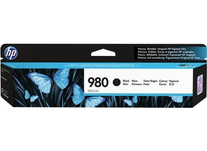 Hauptbild des Produkts Inkoustová cartridge HP 980, do tiskárny Officejet Enterprise Color X585, X555, černá, 10k