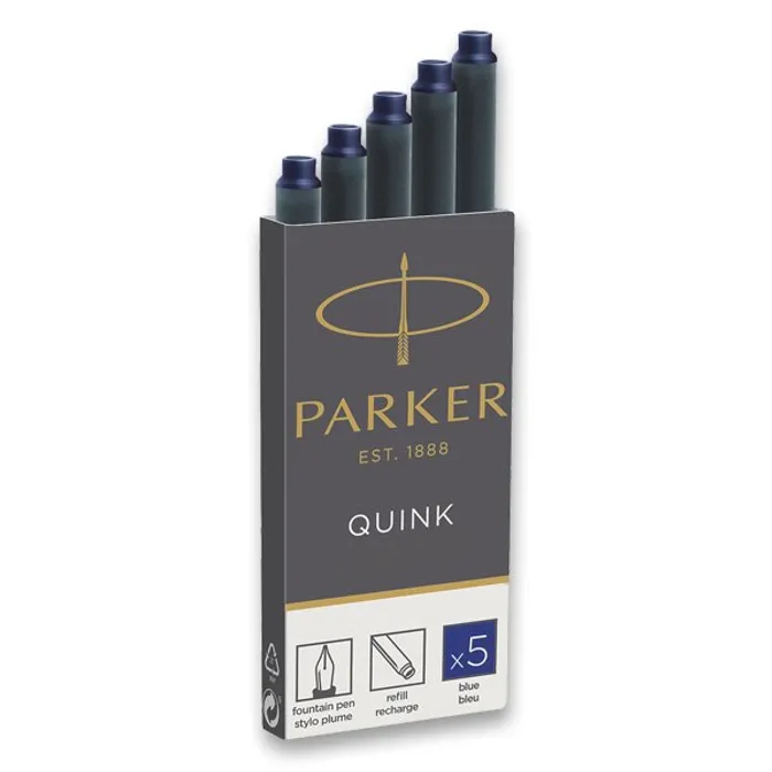 Hauptbild des Produkts Inkoustové bombičky modré PARKER [5 ks]