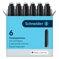 Tintenpatronen Schneider, 6 Stück schwarz