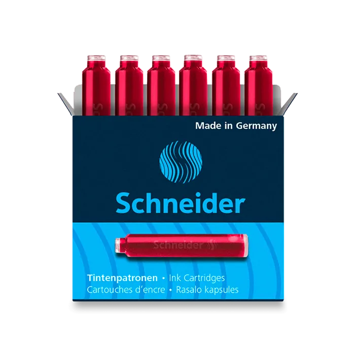 Hauptbild des Produkts Inkoustové bombičky Schneider, 6 ks červené