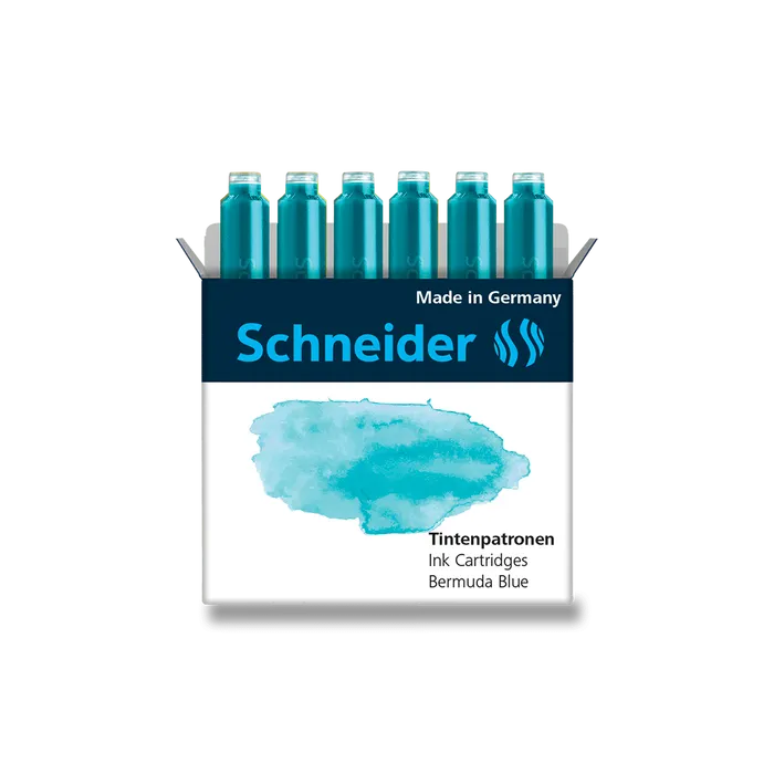 Hauptbild des Produkts Inkoustové bombičky Schneider, 6 ks oceánová modrá
