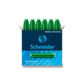 Schneider Tintenpatronen, 6 Stück grün