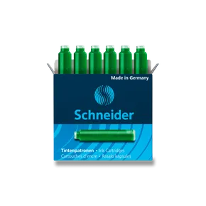 Schneider Tintenpatronen, 6 Stück grün