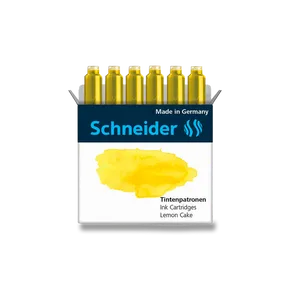 Schneider Tintenpatronen, 6 Stück gelb