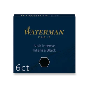 Tintenpatronen Waterman kurz schwarz