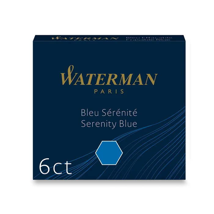 Hauptbild des Produkts Inkoustové bombičky Waterman krátké modré, omyvatelné