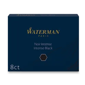 Waterman Tintenpatronen Standard schwarz
