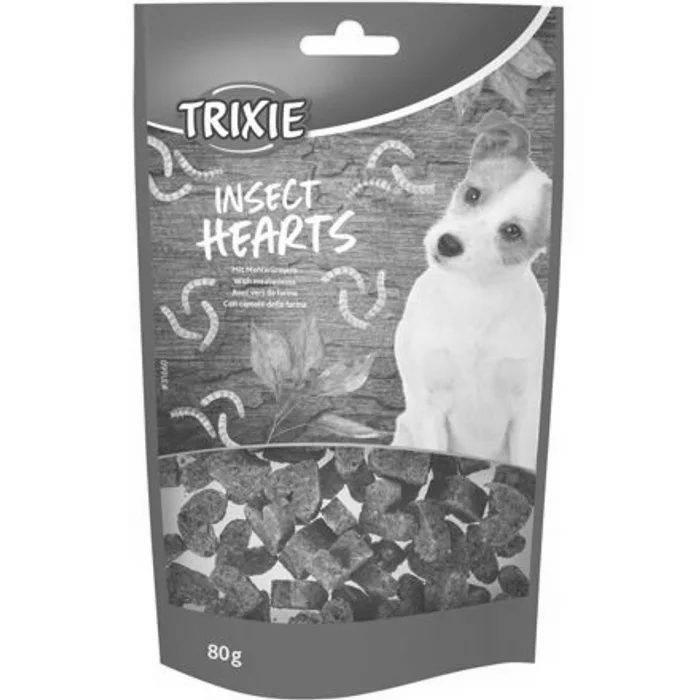Hauptbild des Produkts INSECT Hearts, srdíčka s 65 % moučných červů, 80 g