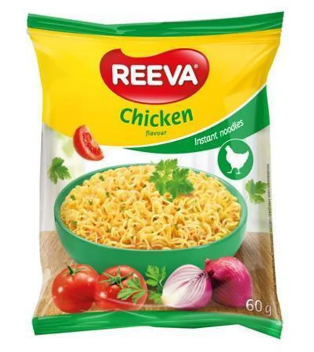 Hauptbild des Produkts Instantní nudlová polévka, kuřecí, 60 g, REEVA 125245
