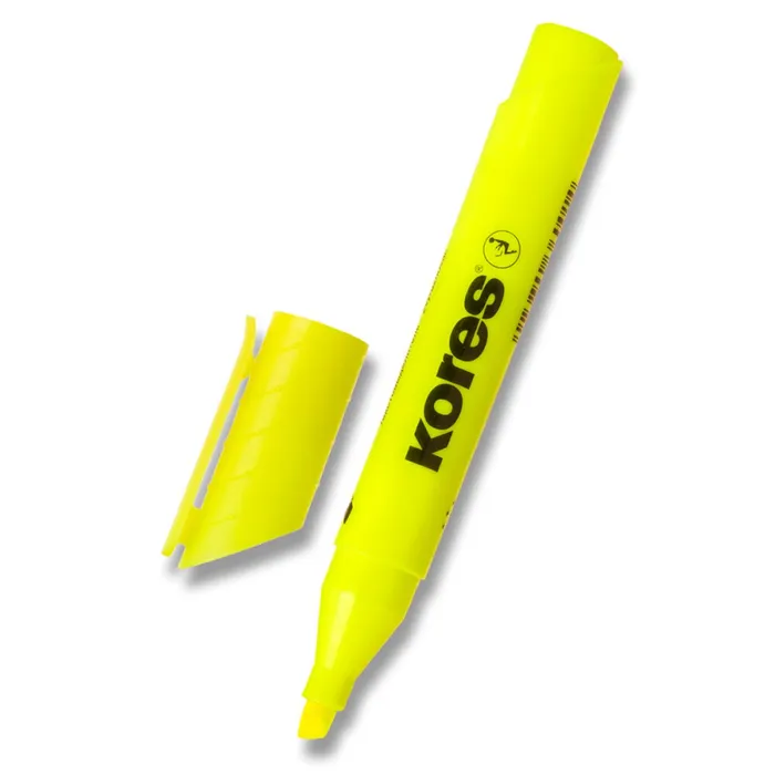 Hauptbild des Produkts Zvýrazňovač Kores High Liner Plus žlutý 0,5–5 mm