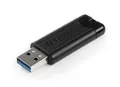 32GB USB-Stick "PinStripe", USB 3.0, VERBATIM, schwarz