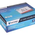 Weiteres Produktbild Namensschild, 105 x 65 mm, flexibel, horizontal, 50 Stück/Pack, VICTORIA OFFICE