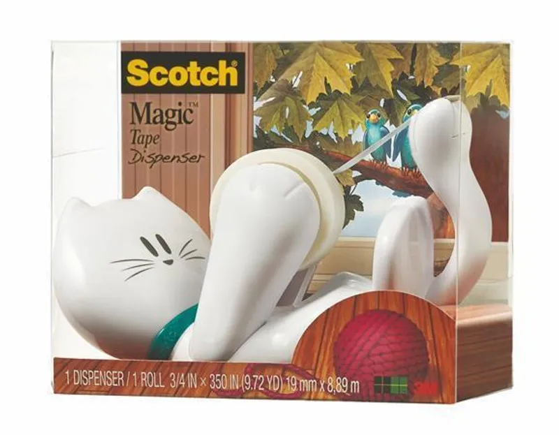 Hauptbild des Produkts Odvíječ na lepicí pásku "C39", kočka, stolní, s lepicí páskou, 3M SCOTCH