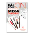 Clairefontaine Paint'ON Mix4 Block – A6, 12 Blatt, 250 g