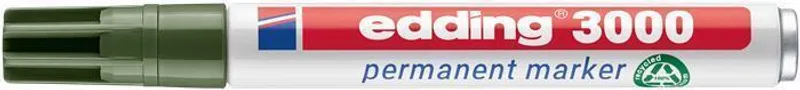 Hauptbild des Produkts Permanentní popisovač "3000", olivově zelená, 1,5-3 mm, kuželový hrot, EDDING 7580228008