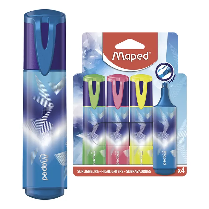 Hauptbild des Produkts Zvýrazňovač Maped Arctic - 4 barvy