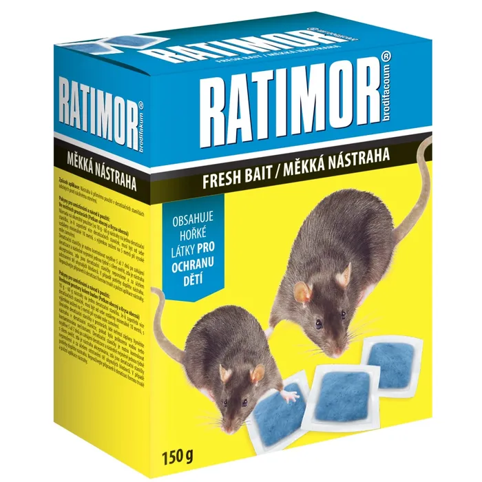 Hauptbild des Produkts Ratimor Brodifacoum měkká nástraha na hlodavce, 150 g