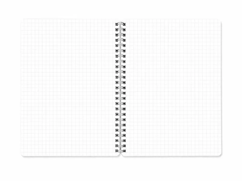 Hauptbild des Produkts Spirálový sešit "i-Note", 18,5x24, čtverečkovaný, 90 listů, lososová, MITAMA 62282-90193