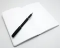Notizbuch leer - A5 - Kraftpapier - Einhorn