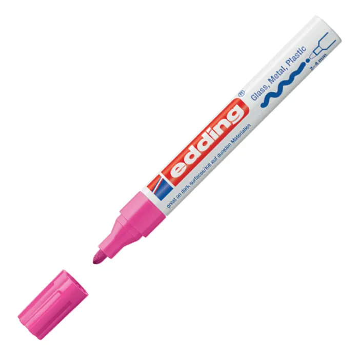 Hauptbild des Produkts Lakový popisovač "750", růžová, 2-4mm, EDDING