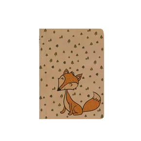 Notes liniert - A6 - Kraftpapier - Fuchs