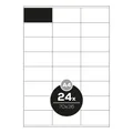 Menü-Schale (ALU) 2-geteilt 227 x 177 x 30 mm 810ml [100 St.]