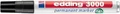 Permanent Marker "3000", black, 1.5-3 mm, conical tip, EDDING 7580228001