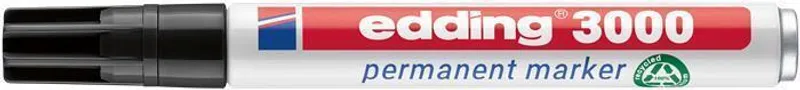 Hauptbild des Produkts Permanentní popisovač "3000", černá, 1,5-3 mm, kuželový hrot, EDDING 7580228001