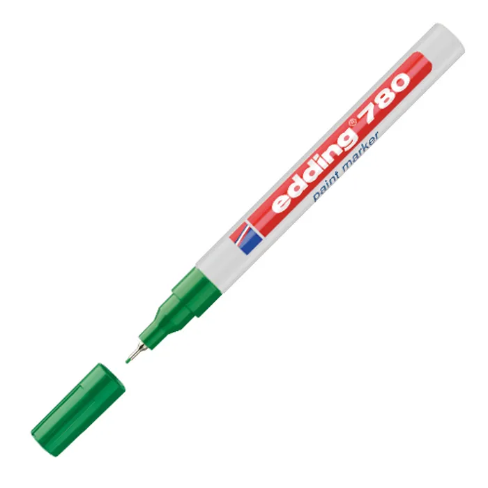 Hauptbild des Produkts Lakový popisovač "780", zelená, 0,8mm, EDDING