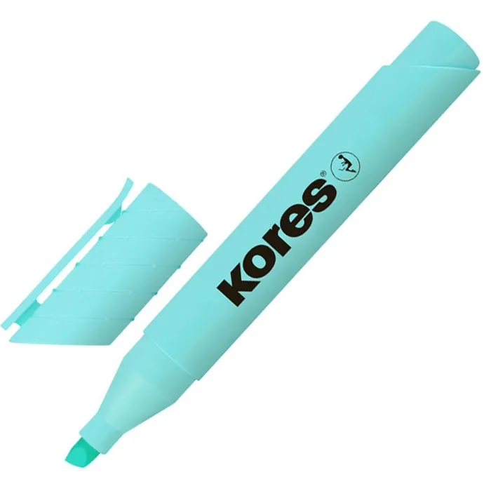 Hauptbild des Produkts Zvýrazňovač Kores High Liner Plus Pastel tyrkysový 0,5–5 mm