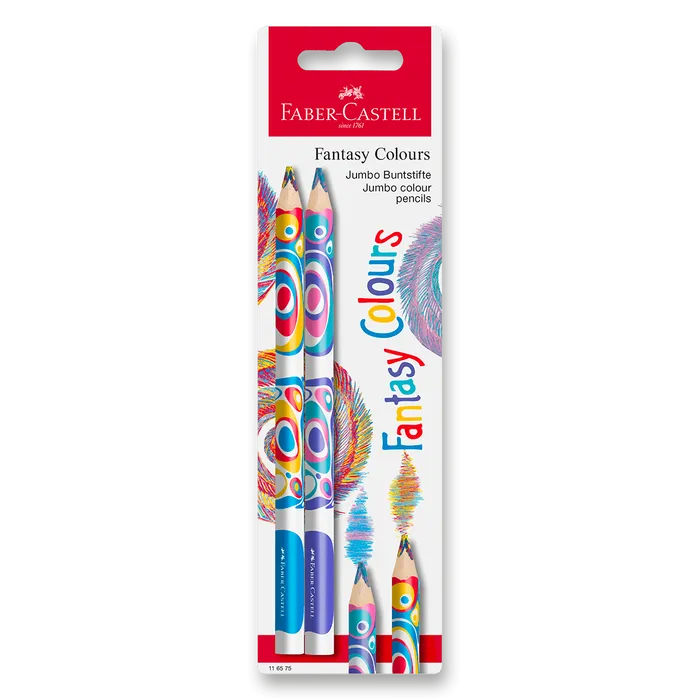 Hauptbild des Produkts Tříbarevná pastelka Faber-Castell Fantasy Jumbo [2 ks]