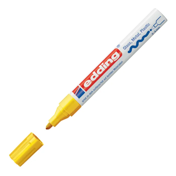 Hauptbild des Produkts Lakový popisovač "750", žlutá, 2-4mm, EDDING