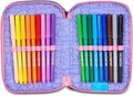 Pencil Case full of "Triplo", rainbow, MITAMA 64866