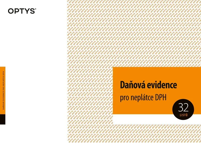 Hauptbild des Produkts Jednoduché účetnictví pro neplátce DPH, A4, 32 listů 1022
