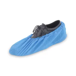 Überschuh (CPE) Einweg blau [100 St.]