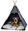 Tipi-Höhle, 70 x 70 x 70 cm, Filz, Anthrazit