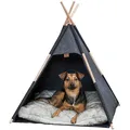 Tipi-Höhle, 70 x 70 x 70 cm, Filz, Anthrazit