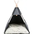 Tipi-Höhle, 70 x 70 x 70 cm, Filz, Anthrazit