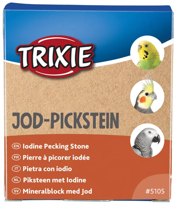 Hauptbild des Produkts Jod Pickstein - minerální blok pro velké papoušky 90g TRIXIE