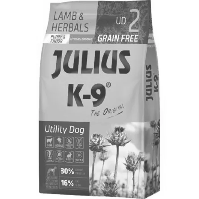 Hauptbild des Produkts JULIUS K-9 PUPPY&JUNIOR LAMB&HERBALS 340 g