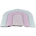 Weiteres Produktbild JUNIOR Patchworkkissen RAINBOW, 68 x 62 cm, Mint/Flieder, Rosa, Velours