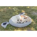 Weiteres Produktbild Junior-Kissen DOG, oval mit niedrigem Rand, 50 x 40 cm, grau