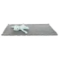 Weiteres Produktbild JUNIOR-Set - Decke 75 x 50 cm + Teddybär, grau/mint
