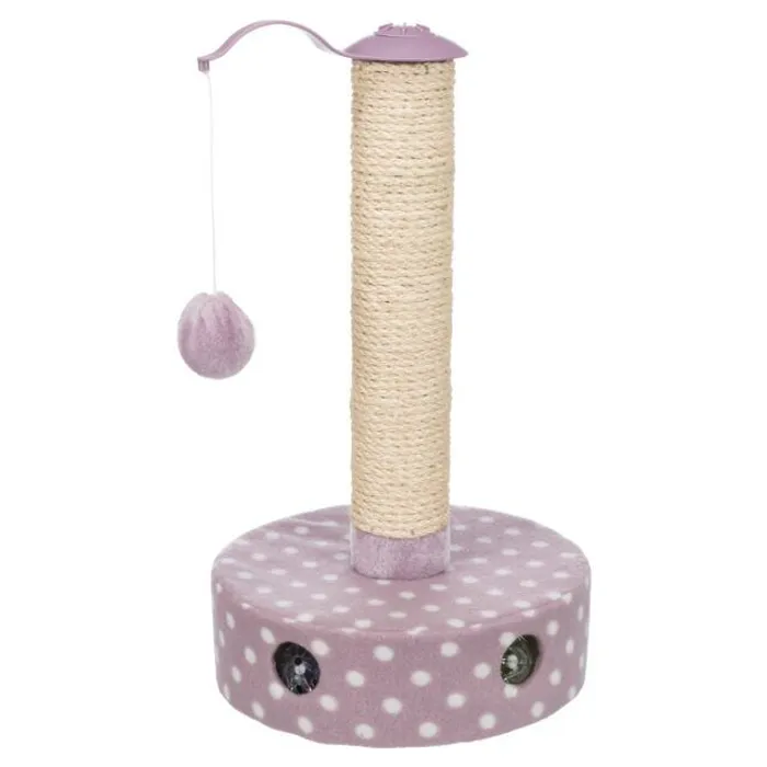 Hauptbild des Produkts JUNIOR škrabadlo pro koťata o 26 cm/ 47 cm, fleece/sisal, světlá lila