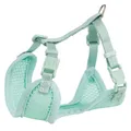 JUNIOR SOFT Geschirr mit Leine für Welpen, mint S-M: 26-34 cm/10 mm, 2,00 m