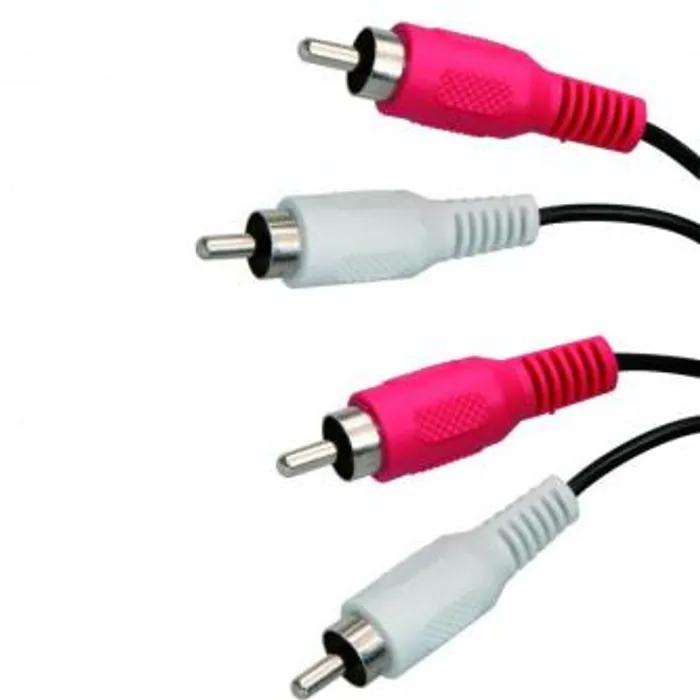 Hauptbild des Produkts Kabel Cinch 2x M- Cinch 2x M, 1.5m, černá, Logo