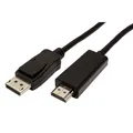 Kabel DisplayPort M- HDMI M, 1m, schwarz