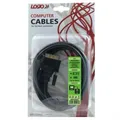 Video-Kabel DVI (18+1) M - HDMI M, 2m, goldene Konnektoren, schwarz, Logo, Blister