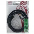 Video-Kabel DVI (18+1) M - HDMI M, 3m, schwarz, Logo, Blister
