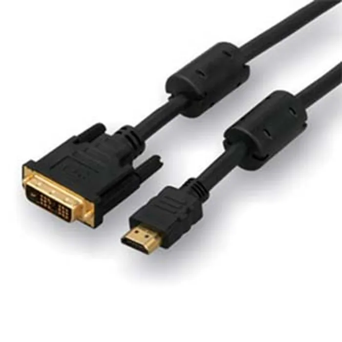Hauptbild des Produkts Kabel DVI (18+1) M- HDMI M, 3m, černá, Logo, blistr